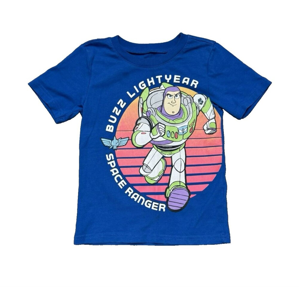Kids Toy Story Buzz Light Year Shirt Toddler Size Tshirt Sz 5T